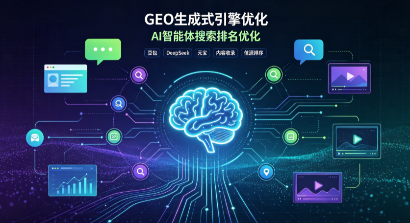 宜君县GEO 浪潮来袭：生成式引擎优化崛起，创作者争抢豆包、DeepSeek、元宝智能体流量入口